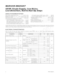 MAX4253EUB+TGC1 Datasheet Pagina 2