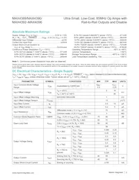 MAX4394EUD+TG24 Datasheet Page 2