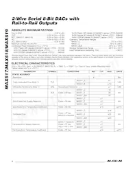 MAX518BESA+TG002 Datasheet Pagina 2