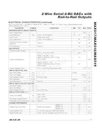 MAX518BESA+TG002 Datasheet Pagina 3