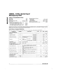 MAX543BMJA/883B Datasheet Pagina 2