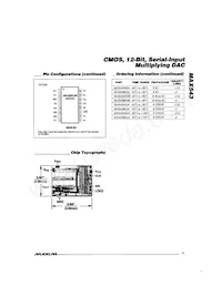 MAX543BMJA/883B數據表 頁面 11