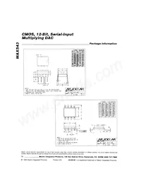 MAX543BMJA/883B Datenblatt Seite 12