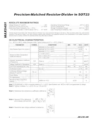 MAX5491SA03200+T Datasheet Page 2