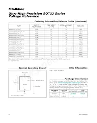 MAX6033CAUT50#G16 Datasheet Pagina 10