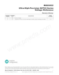 MAX6033CAUT50#G16 Datasheet Pagina 11