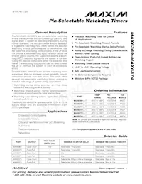 MAX6369KA Datasheet Copertura