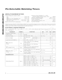 MAX6369KA Datasheet Pagina 2