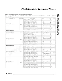 MAX6369KA Datasheet Pagina 3