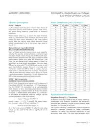 MAX6389XS30D2+ Datasheet Pagina 6