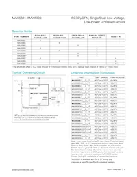 MAX6389XS30D2+ Datasheet Pagina 8