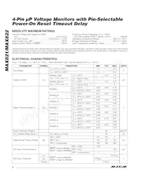 MAX821TUS/GG8 Datasheet Pagina 2