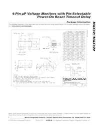 MAX821TUS/GG8 Datasheet Pagina 7