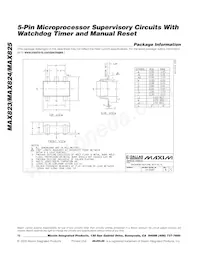 MAX823TEUK+TG126 Datasheet Pagina 10