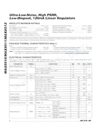 MAX8511EXK31+ Datasheet Pagina 2