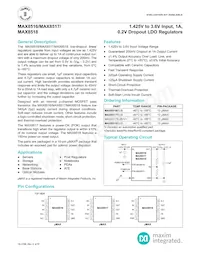 MAX8516EUB/GG8 Datasheet Copertura