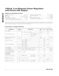 MAX8875EUK33+TG002 Datasheet Pagina 2