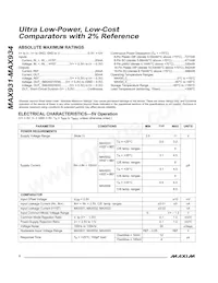 MAX934ESE+TG002 Datasheet Pagina 2