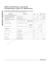 MAX934ESE+TG002 Datasheet Pagina 4