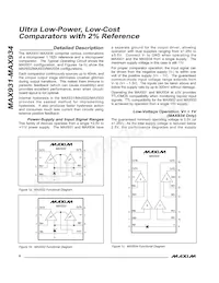 MAX934ESE+TG002 Datasheet Pagina 8