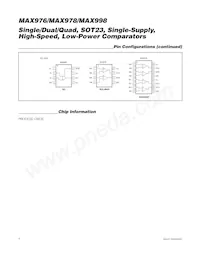 MAX998C/D-W Datasheet Page 8