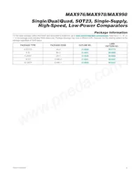 MAX998C/D-W Datasheet Page 9