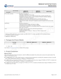 MB90F387PMT-GS-N2E1 Datasheet Pagina 6