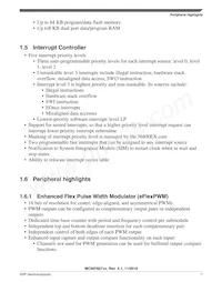 MC56F82746MLF Datasheet Pagina 7