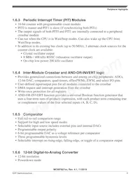 MC56F82746MLF Datasheet Pagina 9