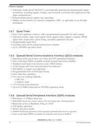 MC56F82746MLF Datasheet Pagina 10