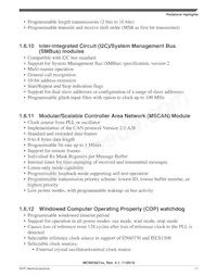 MC56F82746MLF Datasheet Pagina 11