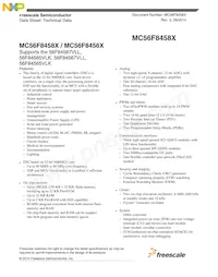 MC56F84565VLKR Datenblatt Cover