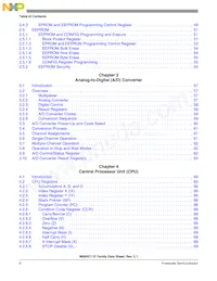 MC68HC11E1VFNE3 Datasheet Page 8