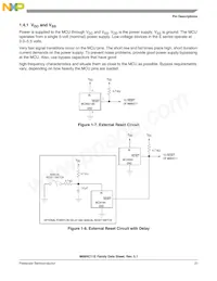 MC68HC11E1VFNE3 Datenblatt Seite 21