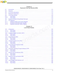 MC908GZ32VFAER數據表 頁面 13