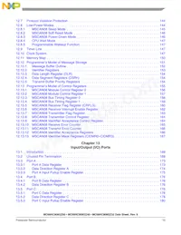 MC908GZ32VFAER數據表 頁面 15