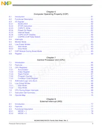 MC908QY4ACDTER Datenblatt Seite 11