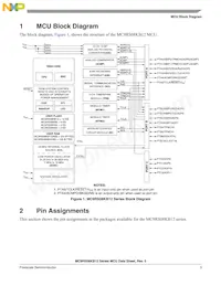 MC9RS08KB12CWJ Datasheet Page 5