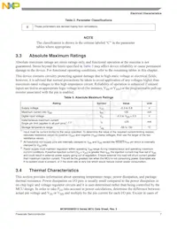 MC9RS08KB12CWJ Datenblatt Seite 9
