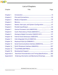 MC9S08AC48MPUE Datasheet Page 9