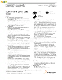 MC9S08MP16VWL數據表 封面
