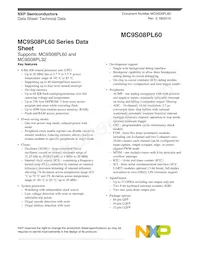 MC9S08PL32CLD Datasheet Cover