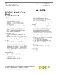 MC9S08PL4CTJ數據表 封面