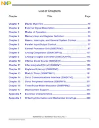 MC9S08QG44CDTE Datasheet Page 11