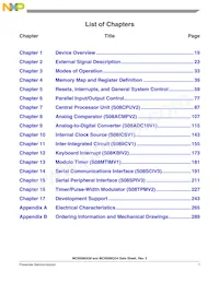 MC9S08QG44CDTE Datasheet Pagina 11