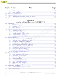 MC9S08QG44CDTE Datasheet Page 16