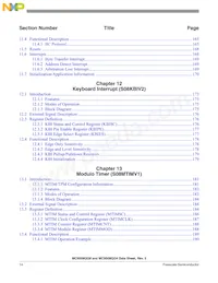 MC9S08QG44CDTE Datasheet Page 18