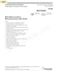 MCF54451VM240J Datasheet Cover