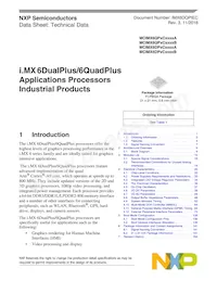 MCIMX6DP7CVT8AB Datenblatt Cover