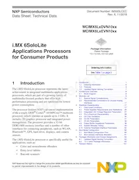 MCIMX6L3EVN10AC Datasheet Copertura